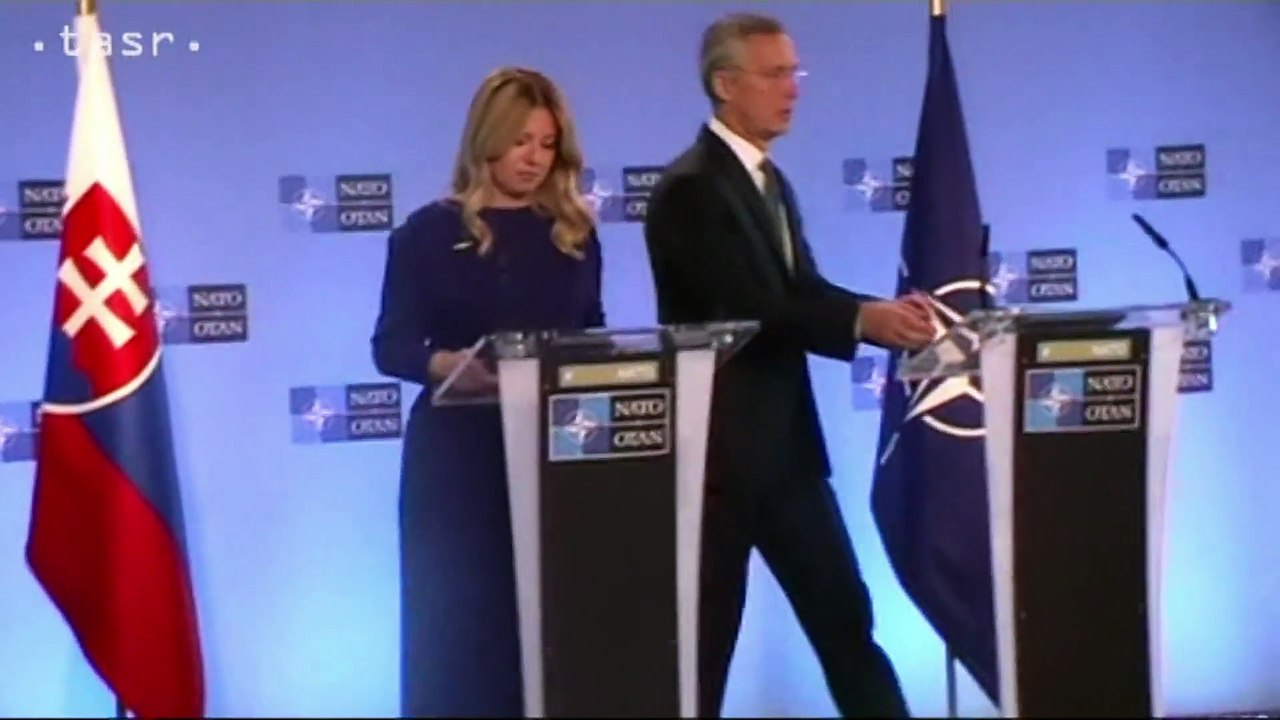 Zuzana Čaputová na svojej prvej návšteve v sídle NATO