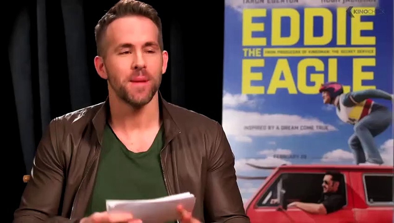DEADPOOL VS EDDIE THE EAGLE Official Interview (2016)