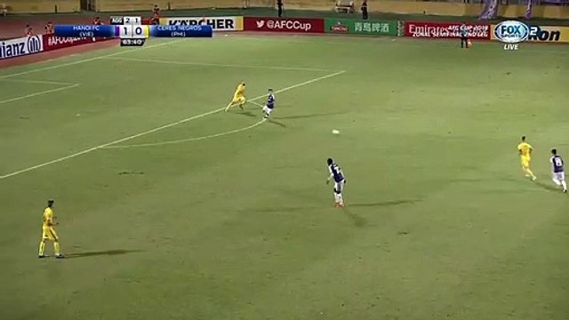 Hanoi FC 2-0 Ceres Negros Van Quyet Goal 25.06.2019 ASIA AFC Cup - Play Offs