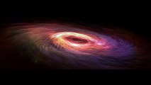 CG Animation Of Black Hole