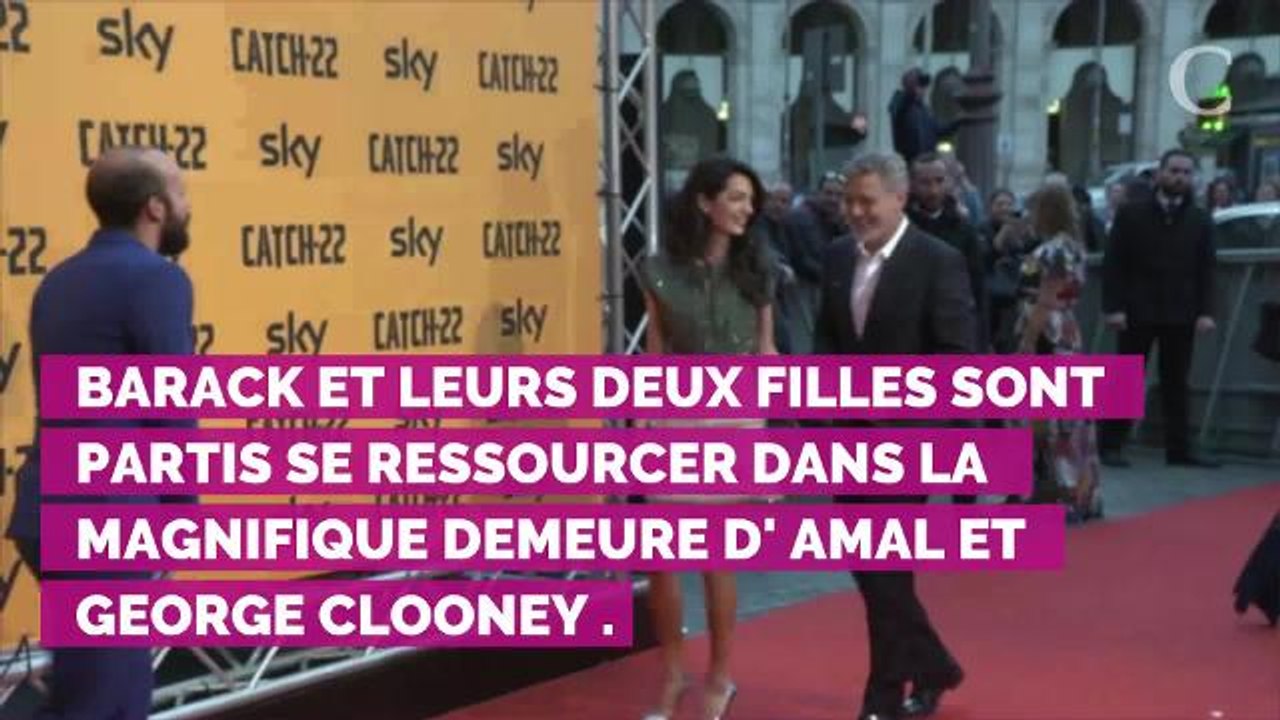 Cet imprévu qui a fait paniquer George Clooney avant l'arrivée...