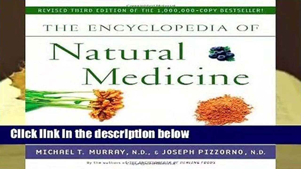 [MOST WISHED]  The Encyclopedia of Natural Medicine Third Edition