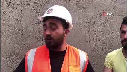 Ayı ile karşılaşan inşaat bekçisi o anları anlattı: “‘Selamünaleyküm’ deyip yanımızdan geçesi var ayının”