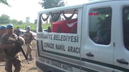 OSMANİYE Kazada ölen uzman çavuş ve arkadaşı toprağa verildi