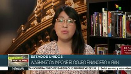 Estados Unidos impone sanciones a Irán