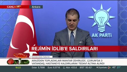 Ömer Çelik konuşuyor