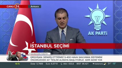 Ömer Çelik konuşuyor