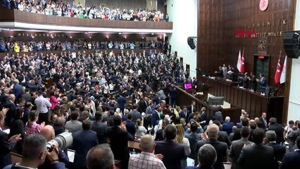 ANKARA Cumhurbaşkanı Erdoğan, AK Parti grup toplantısında konuştu