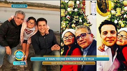 Felipe Nájera y Jaime Morales, la primera pareja gay que logró adoptar una niña. | Venga La Alegría