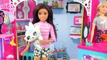 LOL Surprise Pets Wave 2 Playing in Barbie Doll Pet shop