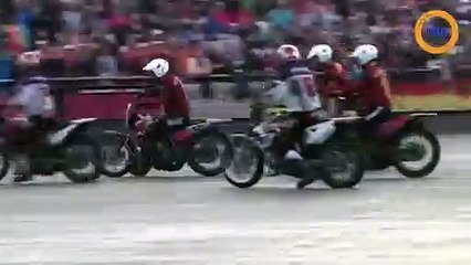 Les Russes champions de motoball