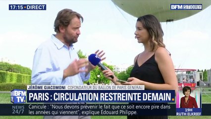 Paris: Circulation restreinte demain (1/2)