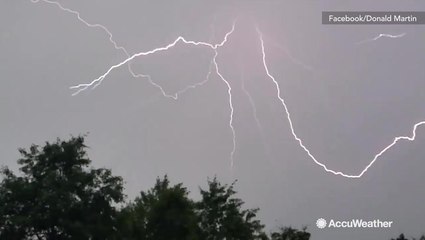 What a lightning strike really looks like, in slow motion