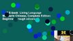Full E-book  Living Language Mandarin Chinese, Complete Edition: Beginner through advanced