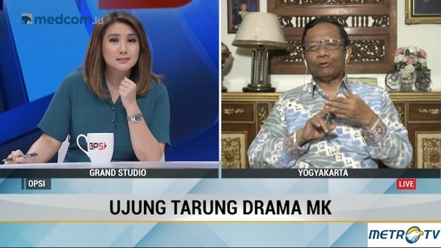 Mahfud MD Menilai Pembahasan Situng di Sidang MK Buang-Buang Waktu