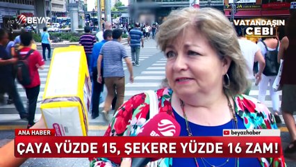 Çaya yüzde 15 şekere 3yüzde 16 zam