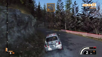 Monte Carlo SS8 - La Bollene Vesubie-Moulinet -  Fiat 500 Abarth