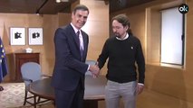 Iglesias le dice no a Pedro Sánchez si no hay Ministerios