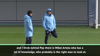 Arteta is probably the man to look at - Kompany on Guardiola's successor