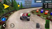 Monster Truck Racing Game - 4x4 SUV Car City Race Games 