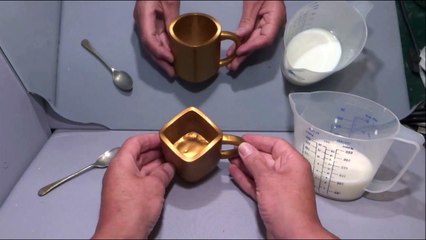 D'après vous la tasse est ronde ou carrée?