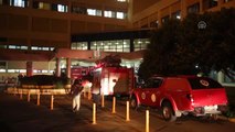 Akdeniz Üniversitesi Hastanesinde yangın - ANTALYA