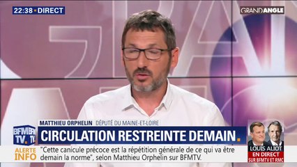 Le député Matthieu Orphelin estime que la canicule de cette semaine "est la répétition générale de ce qui sera demain la norme"