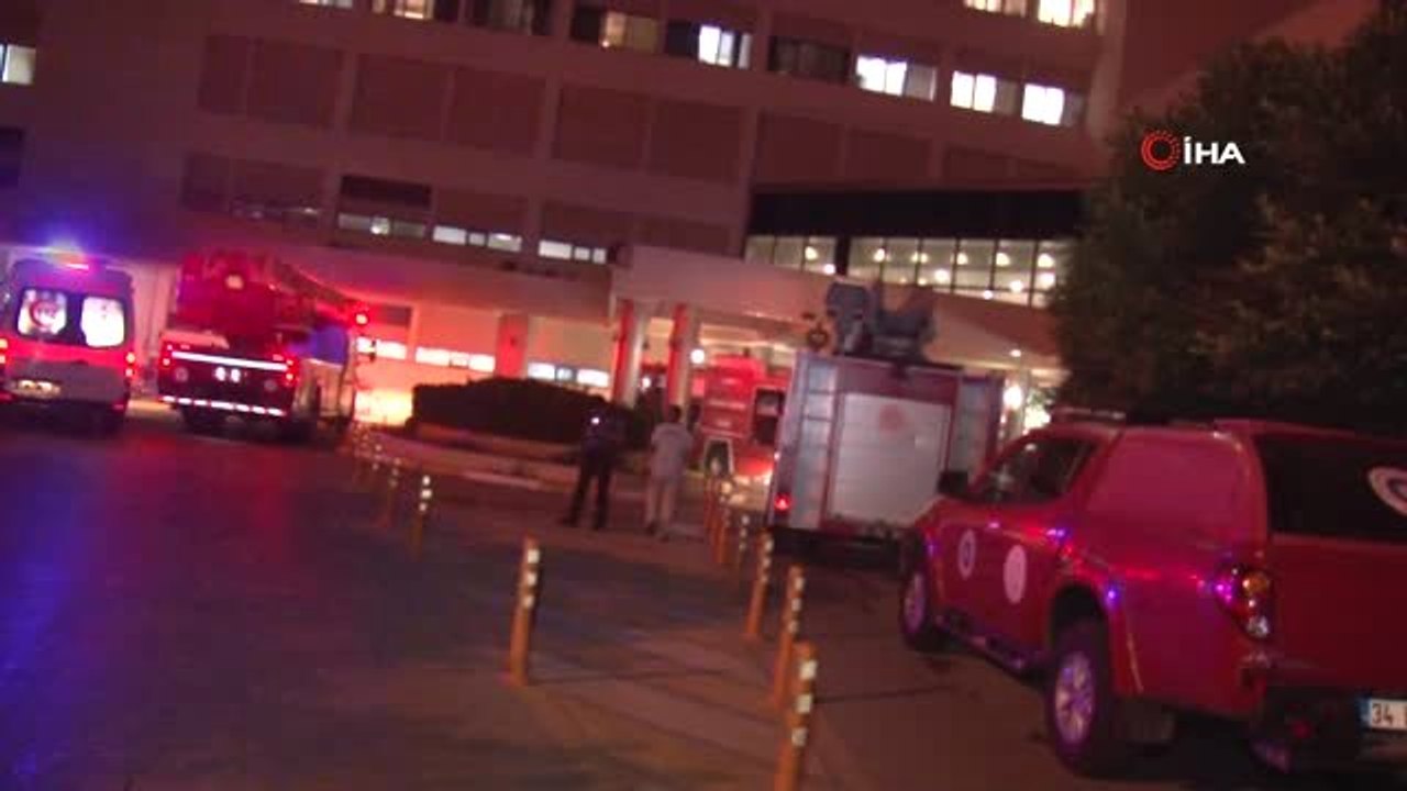 Akdeniz Üniversitesi Hastanesi'nde korkutan yangın