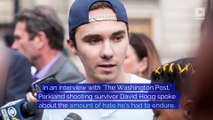David Hogg Reveals He’s Been the Target of Assassination Attempts