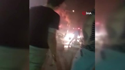 Uludağ yolundaki restoranda korkutan yangın