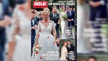 Así fue el vestido de boda de Belén Esteban