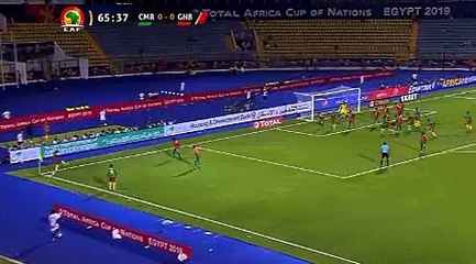 Cameroon vs Guinea-Bissau 1 - 0 Yaya Banana Goal