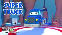 The Knight Truck - Carl the Super Truck - Car City ! Cars and Trucks Cartoon for kids