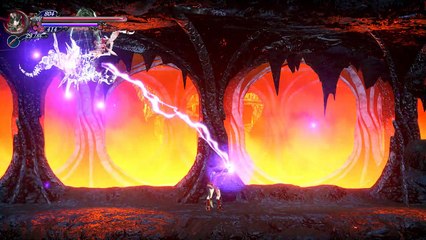 Bloodstained ROTN,Gameplay Español 13, El inversor de graveded y la armadura anti pinchos para subir a la torre NoroOeste