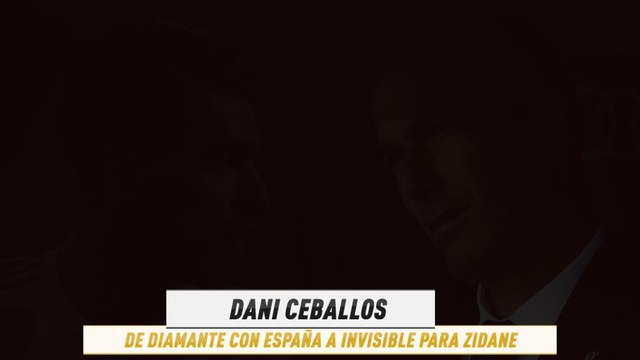 Ceballos, de diamante de la Rojita a invisible para Zidane