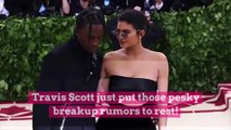 Travis Scott Squashes Kylie Jenner Split Rumors With a Sweet Comment on Instagram