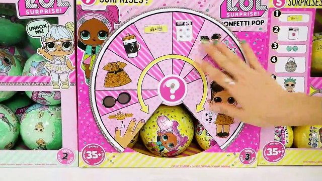 LOL Surprise Confetti Pop Series 3, Lil Sisters, Series 2 L.O.L Muñecas Bebes LOL SURPRESA BONECA | Karla D.