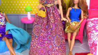 Barbie Girl New Glam Dress up With Baby Doll Best Friends!
