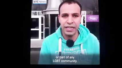 RTE promote LGBT asylum seekers gay Muslim footballer