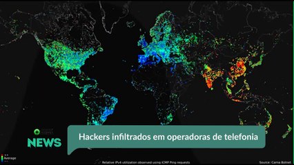 Hackers infiltrados em operadoras de telefonia