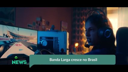 Banda Larga cresce no Brasil
