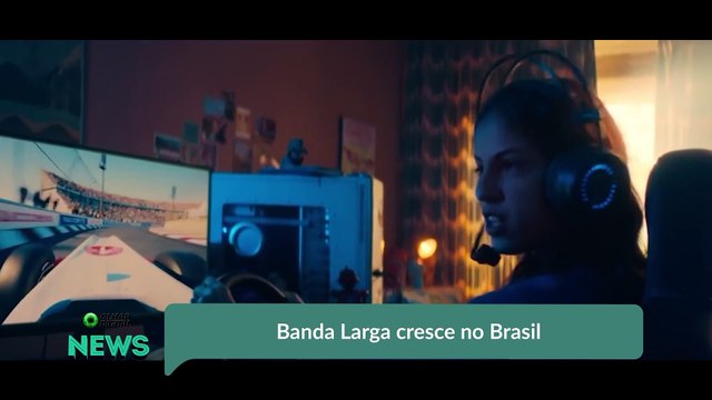 Banda Larga cresce no Brasil