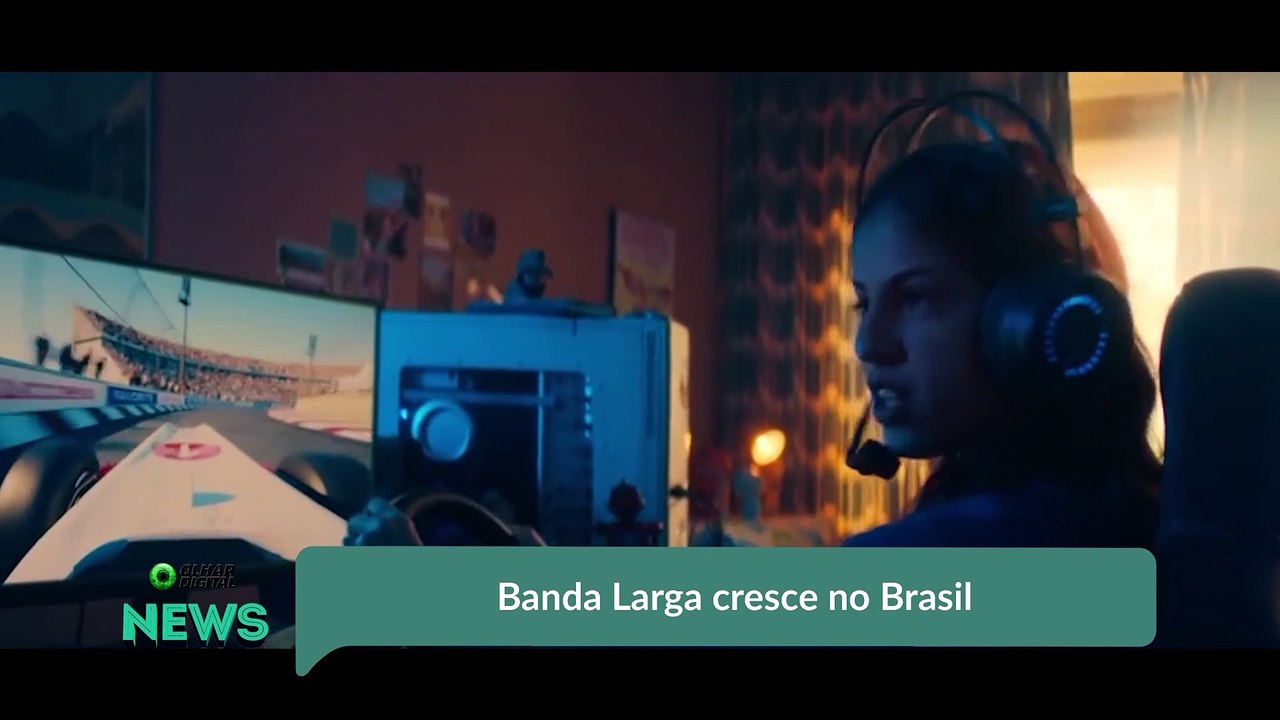 Banda Larga cresce no Brasil