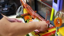 Japanese Street Food - RED CORNET FISH Sashimi Japan Okinawa Seafood