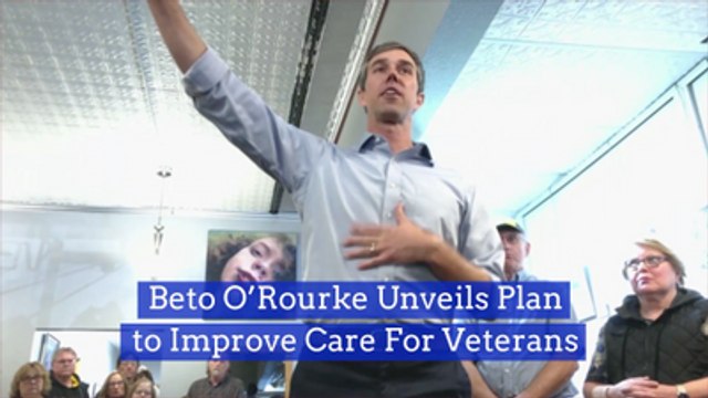 Beto O'Rourke Reaches Out To Veterans