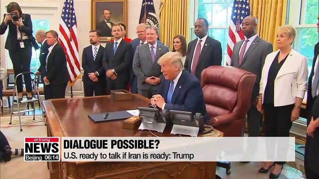 Trump threatens to obliterate Iran if it attacks anything American