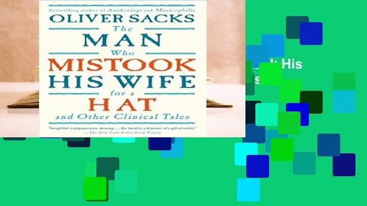 About For Books  The Man Who Mistook His Wife for a Hat and Other Clinical Tales  Best Sellers