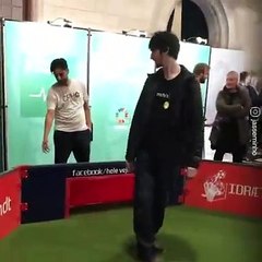 Legend has it he’s still looking for the ball