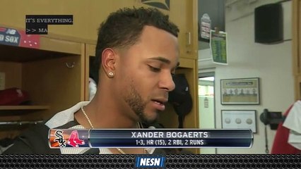 Xander Bogaerts Stresses Importance Of Continuing Strong Play