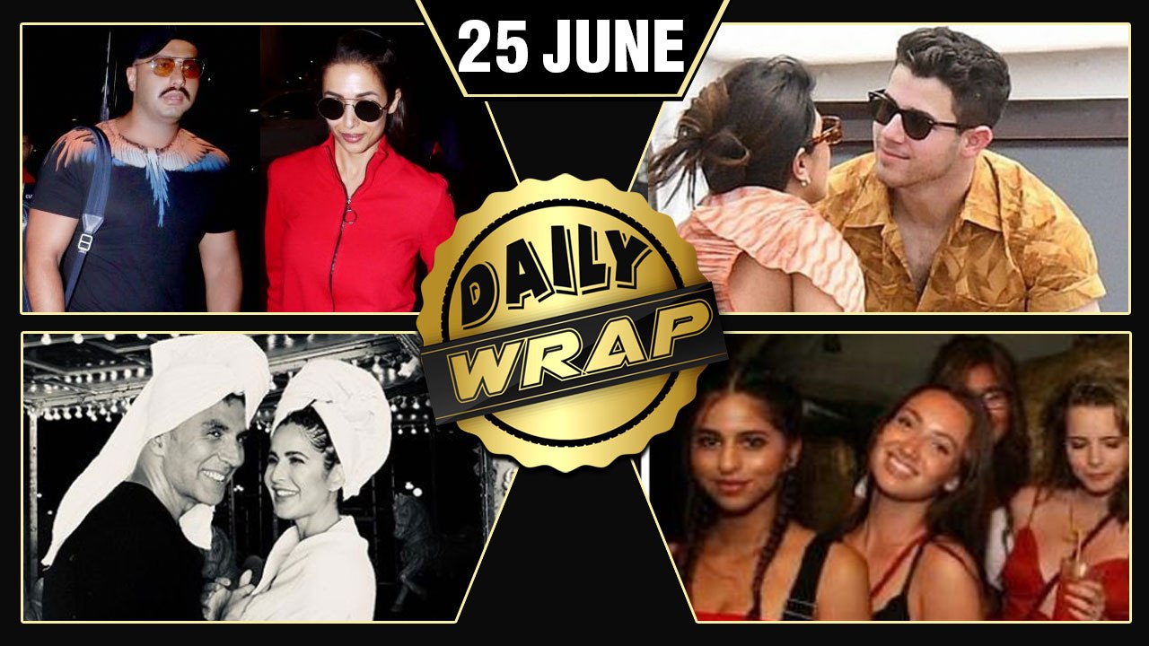 Priyanka Nick Kiss, Katrina Akshay Tip Tip Barsa Paani, Ranveer Praises Deepika | Top 10 News